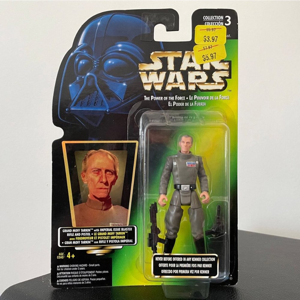 Vintage Star Wars Grand Moff Tarkin Action Figure